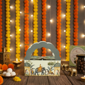 Elephant 2 Peice Dry Fruits Jar